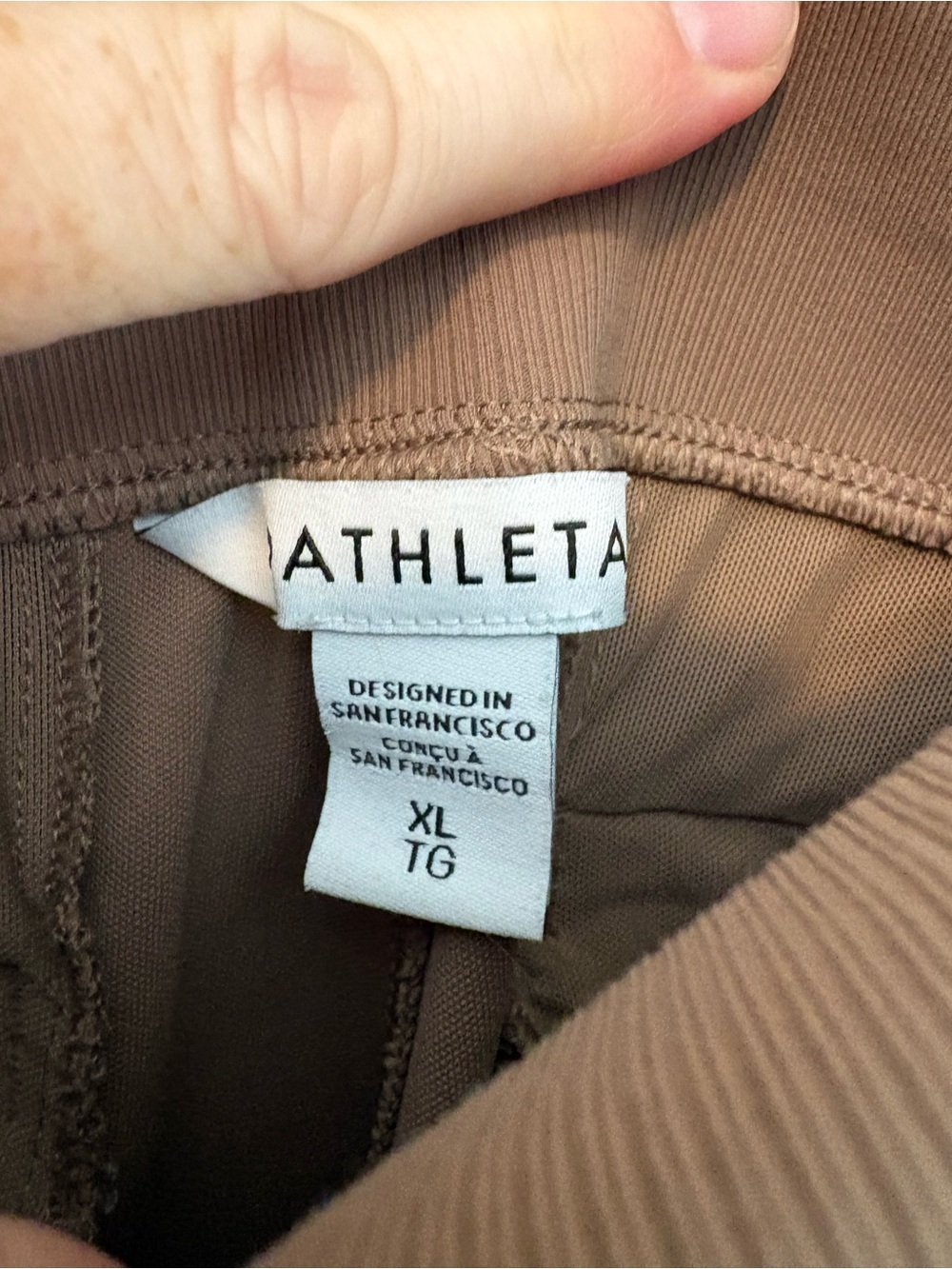 Athleta Brooklyn Jogger in brown size XL - Picture 4 of 6